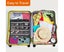 Hanging Jewelry Organizer with 56 Zipper Pockets Double Sided Hanging Jewel Carousel 3