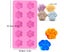 5 Pcs Silicone Chocolate Candy Molds, Puppy Paw & Bone Non-Stick Baking Mol Carousel 2