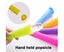 Modern-8 Pack Silicone Popsicle Molds Ice Pop Mold With Lids For Baby, Diy Carousel 4