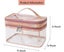 Clear Makeup Bag Travel Toiletry Bag for Women Waterproof Cosmetic Bag Cute Carousel 2