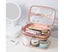 Clear Makeup Bag Travel Toiletry Bag for Women Waterproof Cosmetic Bag Cute Carousel 4