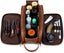 Toiletry bag PU leather for travel men, large waterproof wash bag men, with Carousel 2