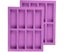 Silicone Bar Mold, 2 Pieces Rectangular Silicone Mold Pastry Silicone Cake Carousel 1