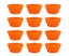 12Pcs Round Stackable Muffin Cups Non-stick High Temperature Resistant Bake Carousel 1