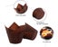 200pcs Tulip Cupcake Baking Cups, Muffin Baking Liners Holders, Rustic Cupcak Carousel 4