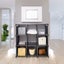 Sorti Storage Organizer 9 Cubes Wardrobe Closet Shelves Storage Boxes Carousel 4