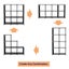Sorti Storage Organizer 9 Cubes Wardrobe Closet Shelves Storage Boxes Carousel 5