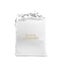 Royal Comfort Satin Sheet Set 3 Piece Fitted Pillowcase Soft King White Carousel 5