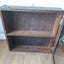 VINTAGE STAINED GLASS OR LEAD LIGHT GLASS AND WOOD SPICE CABINET Carousel 6