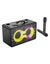 Hoco Portable Bluetooth Speaker - Wireless Mic x 2 RGB Light (HA8) - Black Carousel 4