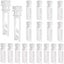 40X Vertical Blind Stem Replacement White Stems for Vertical Window Curtain Carousel 3