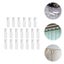 40X Vertical Blind Stem Replacement White Stems for Vertical Window Curtain Carousel 9