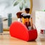 Elosung Black Stylish Remote Control Storage Box Pu Leather Organizer With Compa Carousel 4