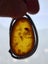 Vintage Large Baltic Amber Pendant Silver 925 Carousel 3
