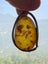 Vintage Large Baltic Amber Pendant Silver 925 Carousel 4