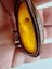 Vintage Large Baltic Amber Pendant Silver 925 Carousel 14