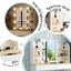Dressing Table with Lights and Drawers Mirror Stool Carousel 5