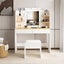 Dressing Table with Lights and Drawers Mirror Stool Carousel 10