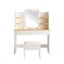 Dressing Table with Lights and Drawers Mirror Stool Carousel 13