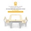 Kids Table Chair Set Activity Toy Storage Chalkboard Desk Carousel 6