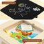 Kids Table Chair Set Activity Toy Storage Chalkboard Desk Carousel 7