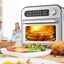10 Litre Compact Air Fryer Oven Oil Free Cooking Silver Air Fryer Accessories K Carousel 3