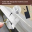 Makeup Vanity Dressing Table Desk White Dresser with Mirror LED Light Strip Carousel 11