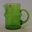 +++ SCANDINAVIAN -FINLAND "HUMPILLA" ART GLASS JUG +++ Carousel 10