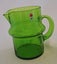 +++ SCANDINAVIAN -FINLAND "HUMPILLA" ART GLASS JUG +++ Carousel 13