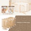 Kidbot Baby Playpen 10 Panel Wooden Safety Gate Kids Pet Dog Activity Centre Carousel 6
