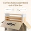 Kidbot Baby Playpen 10 Panel Wooden Safety Gate Kids Pet Dog Activity Centre Carousel 7