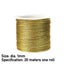 20 Meter 1mm Rope Gold/Silver/Red Cord Thread Cord RopeLine Ribbon String G3N0 Carousel 1