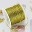 20 Meter 1mm Rope Gold/Silver/Red Cord Thread Cord RopeLine Ribbon String G3N0 Carousel 2