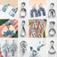 126 Polymer Clay Cutters Kit for Earring Making with Earring Cards Hook Backs Carousel 3