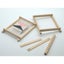 4x Wooden Weaving Knitting Shuttle Loom Tapestry Hand-Knitted Carousel 2
