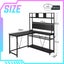 Gaming Desk Corner Computer Work Office Study Table L Shaped Carousel 11