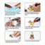 Electric Hot Air Gun Heat Gun For Crafts Epoxy Resin Shrink Wrap Vinyl DIY Art Carousel 11
