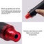 Electric Hot Air Gun Heat Gun For Crafts Epoxy Resin Shrink Wrap Vinyl DIY Art Carousel 12
