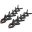 16pcs Hard Plastic Spring Clamps Set Quick DIY Tools Grip Clips Nylon Heavy Duty Carousel 10