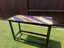 Black walnut and epoxy twin bar leaner Carousel 4