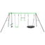 Lifespan Lynx 4 Station Swing Set Outdoor Swings Carousel 1