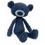 GUND Toothpick Ripple, Teddy Bear Stuffed Animal for Ages 1 and Up, Navy Blue, 1 Carousel 1