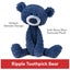 GUND Toothpick Ripple, Teddy Bear Stuffed Animal for Ages 1 and Up, Navy Blue, 1 Carousel 2