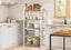 Kitchen Bakers Rack Storage Microwave Oven Shelf Carousel 2