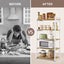 Kitchen Bakers Rack Storage Microwave Oven Shelf Carousel 3