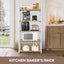 Kitchen Bakers Rack Storage Microwave Oven Shelf Carousel 11