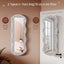 Lockable Mirror Cabinet Jewellery Box Armoire Door Wall Carousel 10