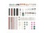 WORKPRO 276PCS Rotary Tool Accessories For Dremel Mini Drill Bit Set Abrasive Carousel 6
