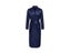 Navy Blue Chinese Men Silk Rayon Robe Summer Casual Sleepwear V-Neck Kimono Carousel 6