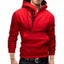 Mans Spring And Autumn Hoodies Letter Fleece Hooded Sweatshirt Patchwork Color Carousel 3